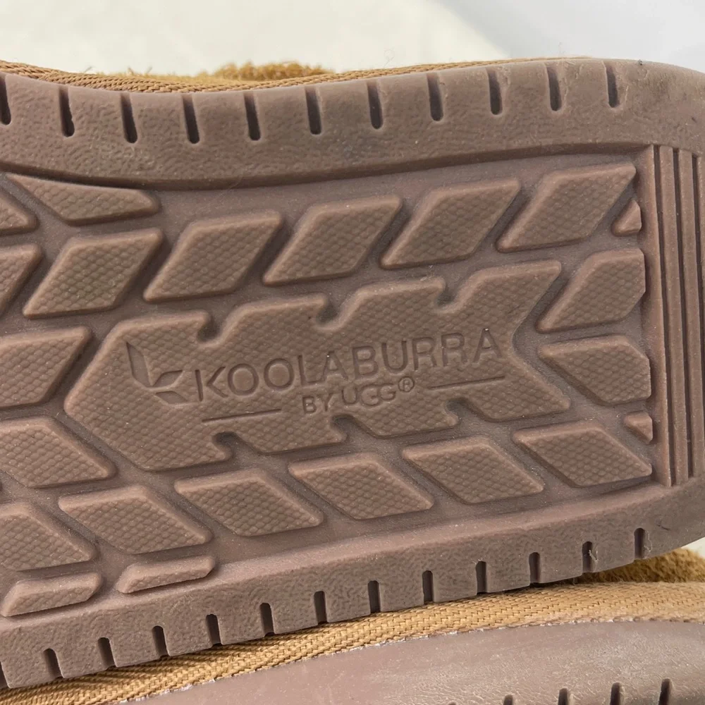 Koolaburra by UGGS Tan Kids Slippers TODDLER SIZE 12